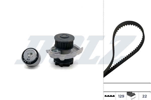 Water Pump & Timing Belt Set - KD060 DOLZ