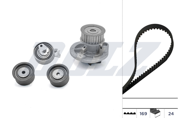 Water Pump & Timing Belt Set - KD068 DOLZ