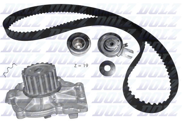 Water Pump & Timing Belt Set - KD111 DOLZ