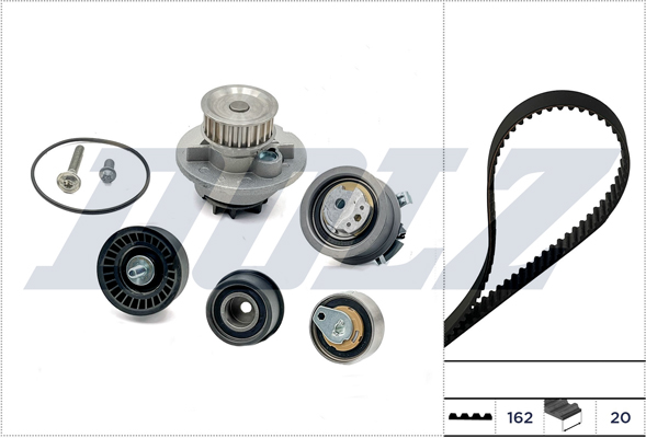 Water Pump & Timing Belt Set - KD132 DOLZ