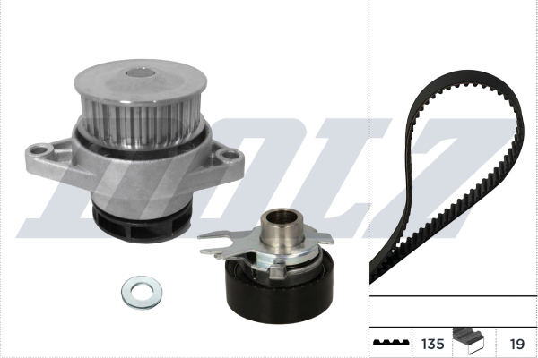 Water Pump & Timing Belt Set - KD230 DOLZ