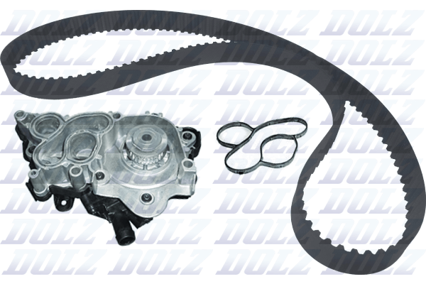 Water Pump & Timing Belt Set - KD317 DOLZ