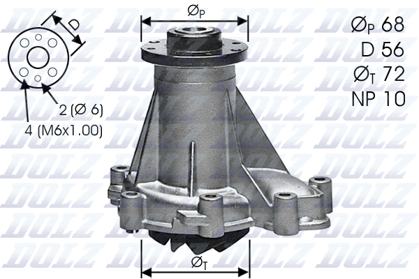 Water Pump - M276 DOLZ
