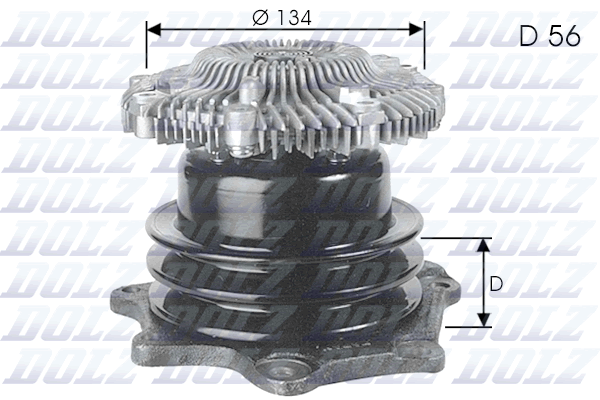 Water Pump - N144 DOLZ