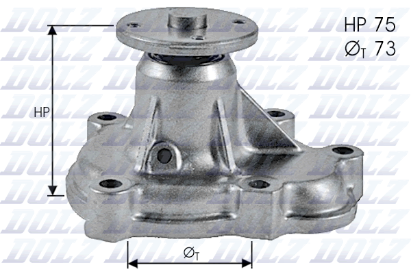 Water Pump - O143 DOLZ