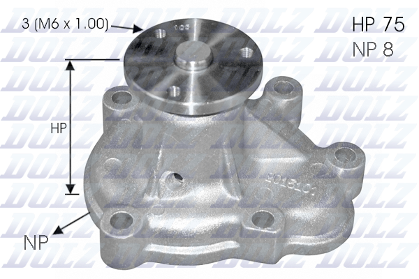 Water Pump - O144 DOLZ