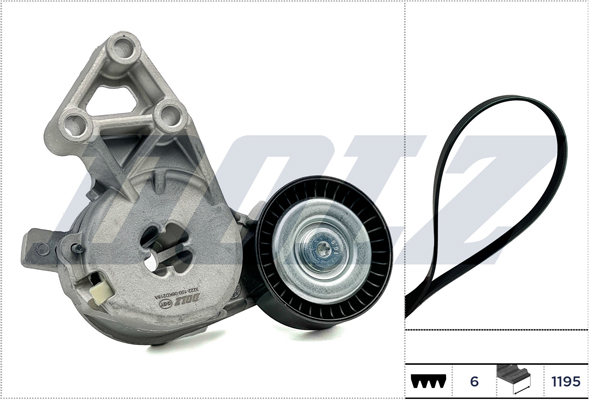 Timing Belt Set - SKD214A DOLZ