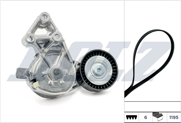 Timing Belt Set - SKD217A DOLZ