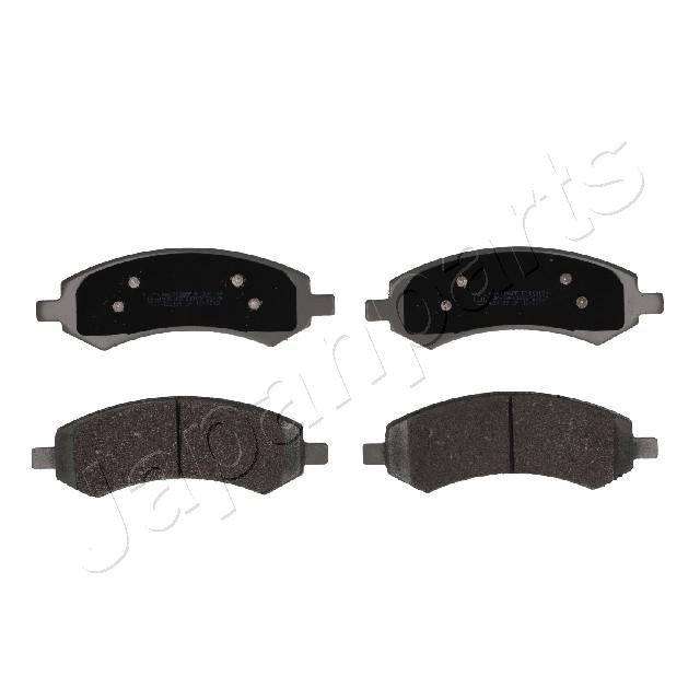 Brake Pad Set, disc brake - PA-0096AF JAPANPARTS