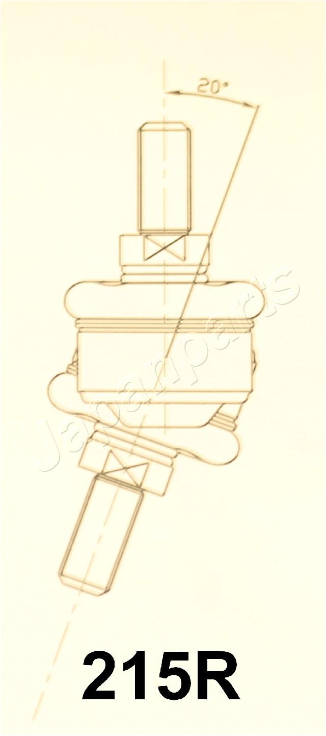 Stabilisator, Fahrwerk - SI-215R JAPANPARTS