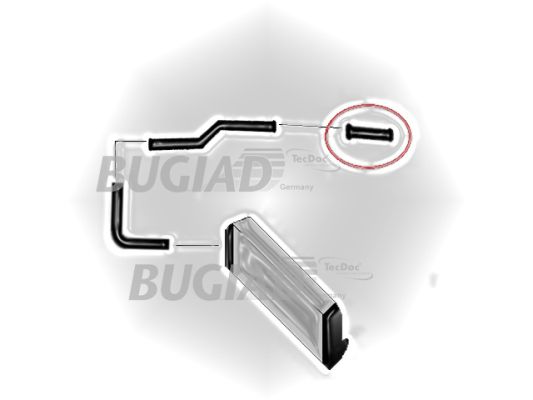 Трубка нагнетаемого воздуха - 88621 BUGIAD