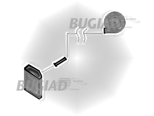 Трубка нагнетаемого воздуха - 88722 BUGIAD