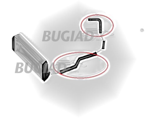 Трубка нагнетаемого воздуха - 88791 BUGIAD