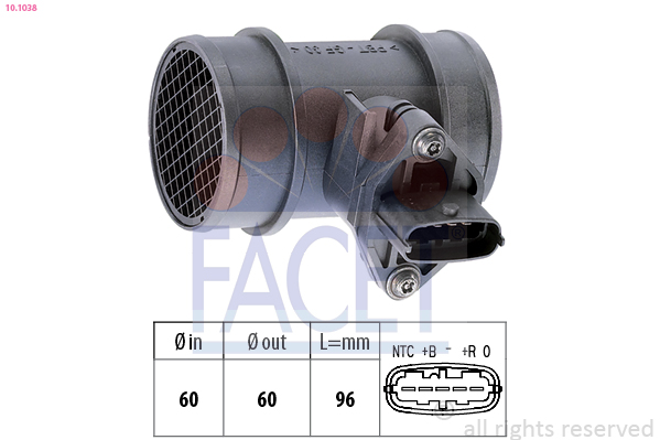 Air Mass Sensor - 10.1038 FACET