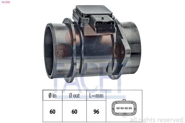 Luftmassenmesser - 10.1301 FACET