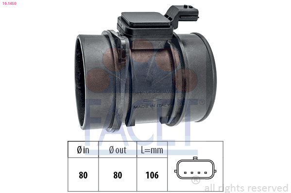 Debimetro - 10.1450 FACET