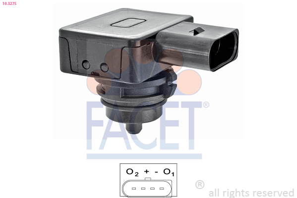 Air Pressure Sensor, height adaptation - 10.3275 FACET