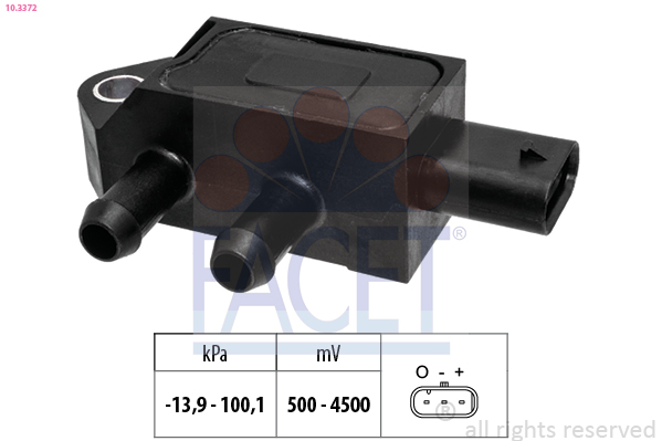 Air Pressure Sensor, height adaptation - 10.3372 FACET