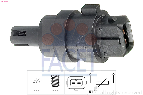 Sensor, intake air temperature - 10.4013 FACET