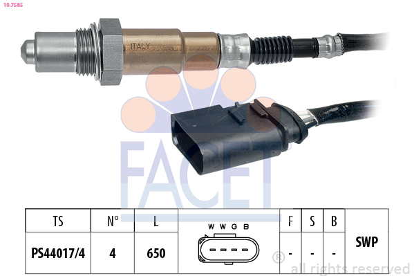 Sonda lambda - 10.7585 FACET