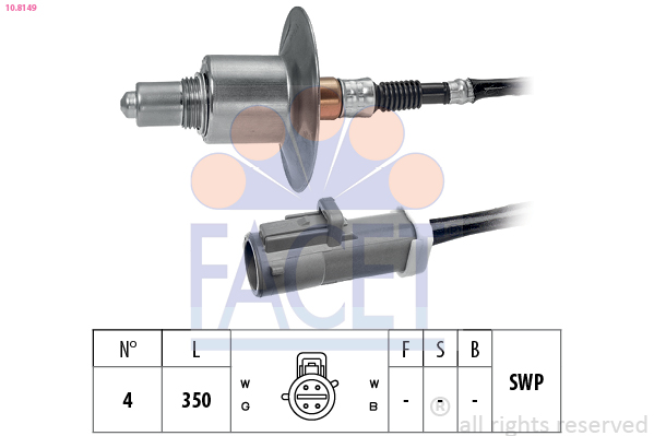 Sonda lambda - 10.8149 FACET