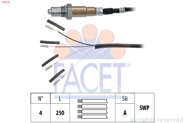Lambda Sensor - 10.8235 FACET