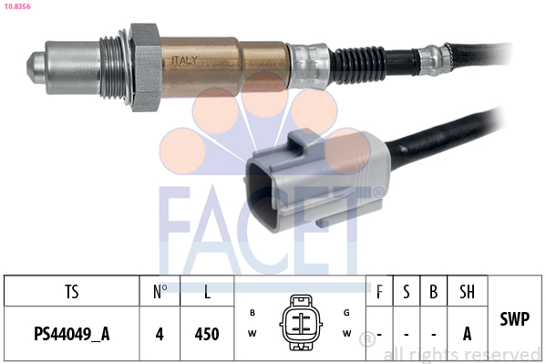 Sonda lambda - 10.8356 FACET