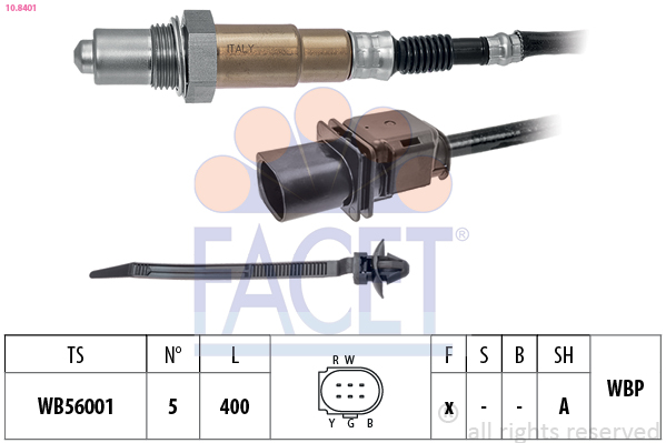 Sonda lambda - 10.8401 FACET