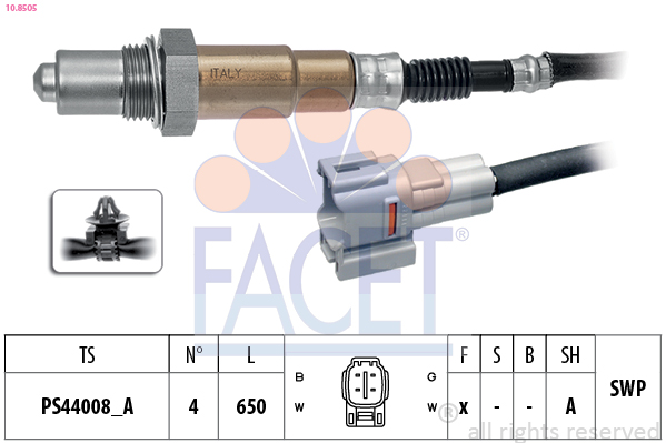 Sonda lambda - 10.8505 FACET