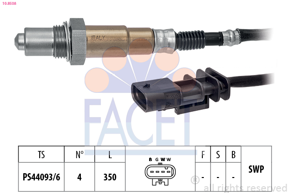 Lambda Sensor - 10.8508 FACET