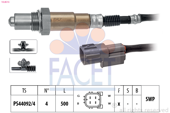 Lambda Sensor - 10.8515 FACET