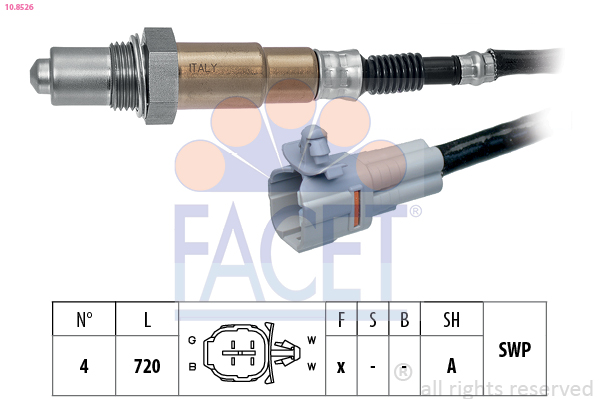 Sonda lambda - 10.8526 FACET