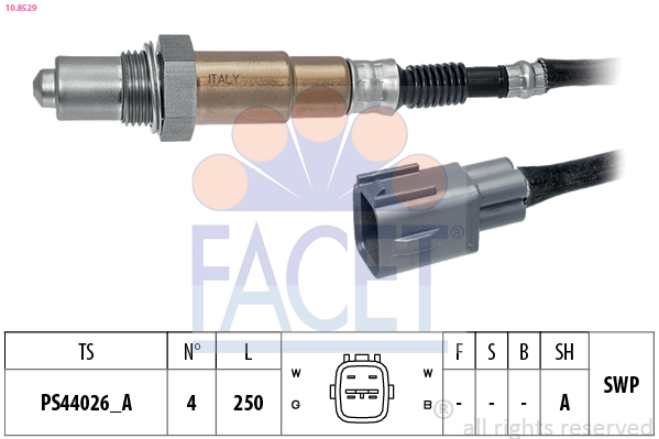 Sonda lambda - 10.8529 FACET