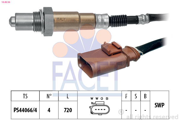 Lambda Sensor - 10.8536 FACET