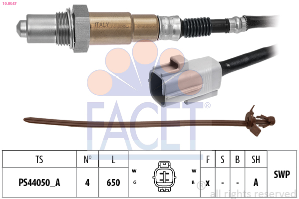 Lambda Sensor - 10.8547 FACET