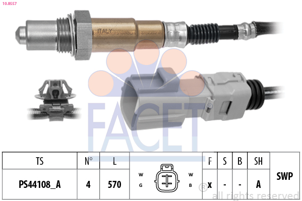 Sonda lambda - 10.8557 FACET