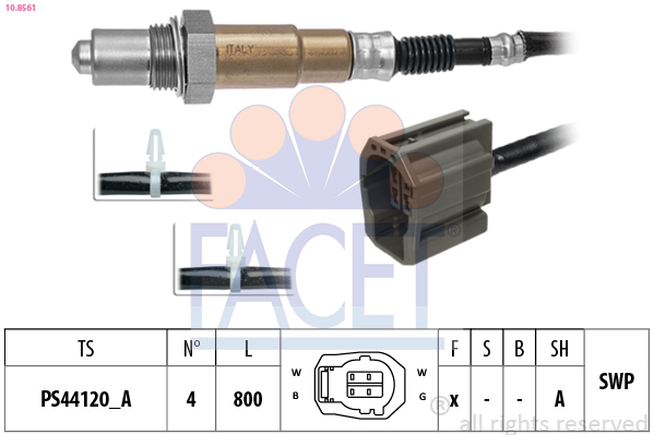 Lambda Sensor - 10.8561 FACET