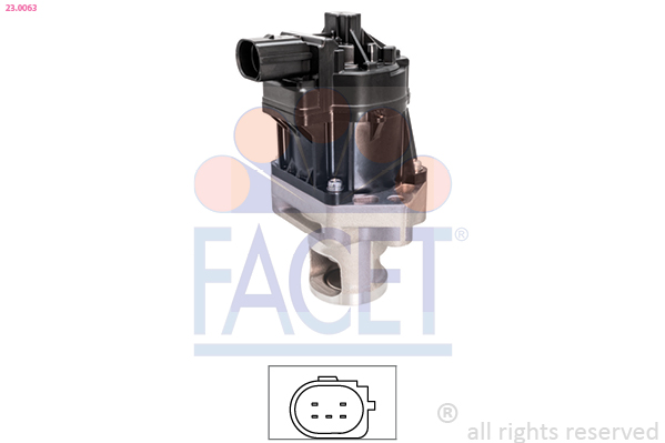 AGR-Ventil - 23.0063 FACET