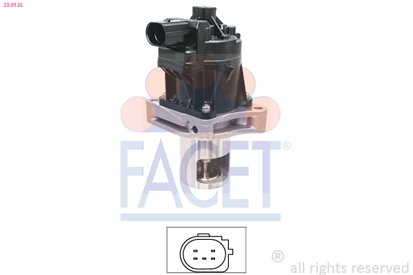 EGR Valve - 23.0125 FACET