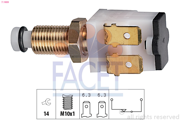 Brake Light Switch - 7.1009 FACET