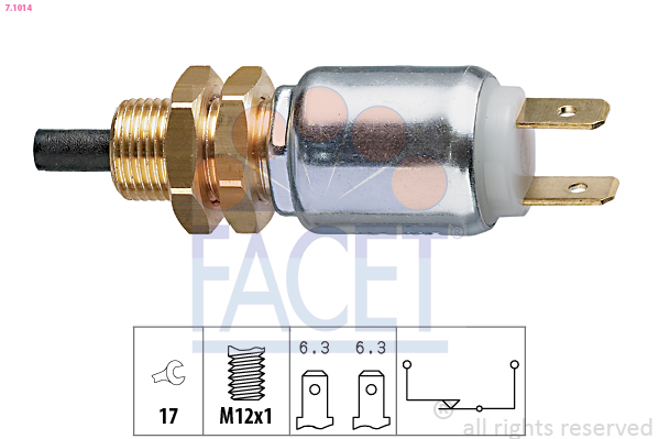 Brake Light Switch - 7.1014 FACET