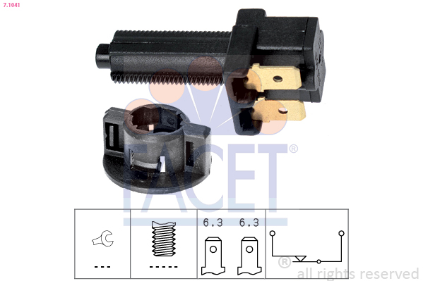 Brake Light Switch - 7.1041 FACET
