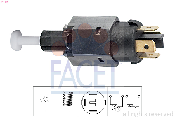 Brake Light Switch - 7.1065 FACET