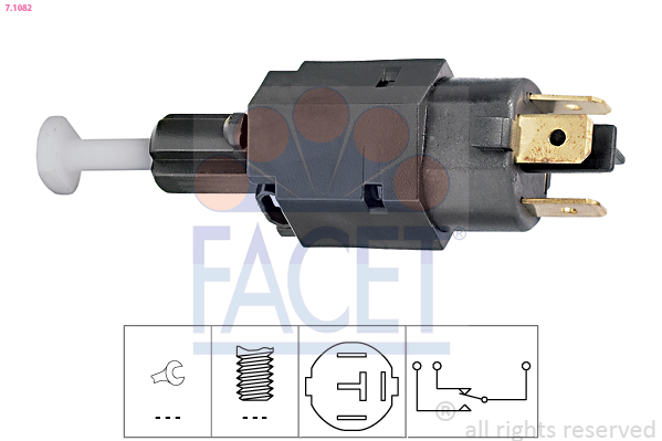 Brake Light Switch - 7.1082 FACET