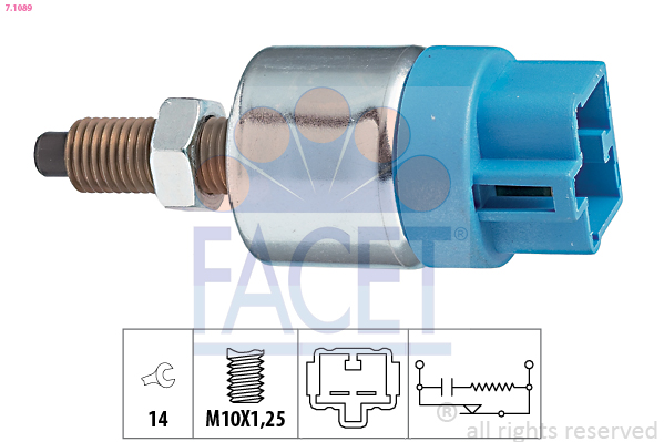 Brake Light Switch - 7.1089 FACET