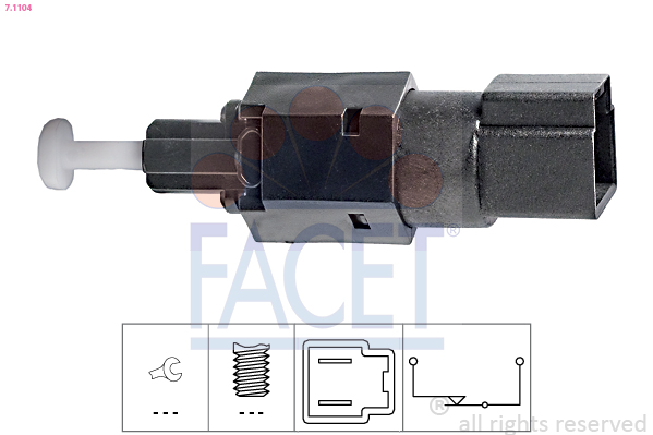 Brake Light Switch - 7.1104 FACET