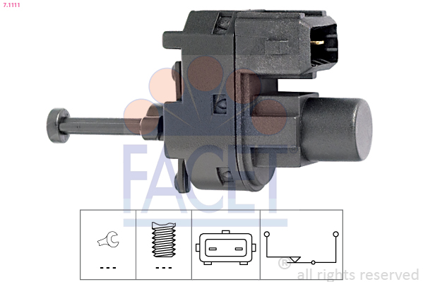 Brake Light Switch - 7.1111 FACET