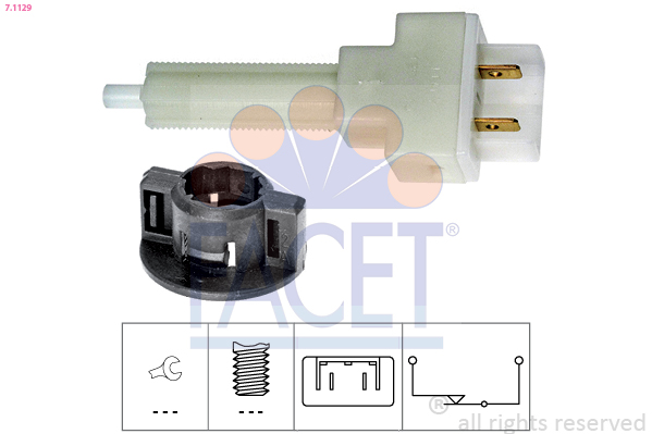 Brake Light Switch - 7.1129 FACET