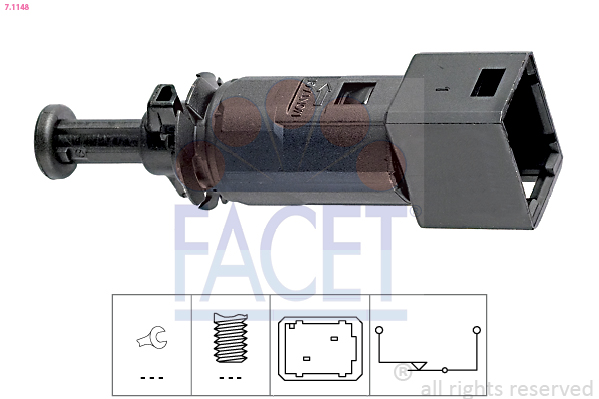 Brake Light Switch - 7.1148 FACET