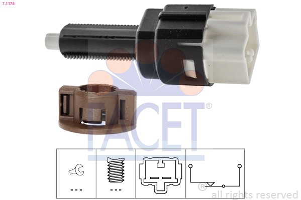 Brake Light Switch - 7.1178 FACET